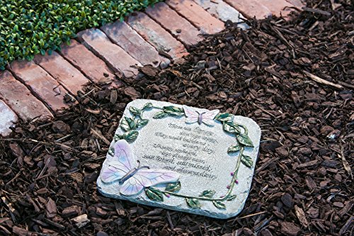Evergreen Those We Love Don't Go Away Garden Memorial Stone | Outdoor Safe | 10-Inch | Remembrance Gift | Décor For Homes, Lawn And Garden #TOP6