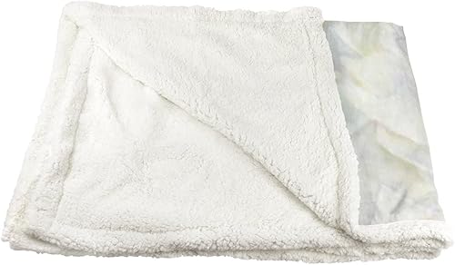 Miniatura 5 de ZHIMI - Manta de 50 x 60 pulgadas, suave, personalizada, vintage, acuarela, blanco, gardenia, de vellón, sofá, alfombra, manta cálida para hombres,