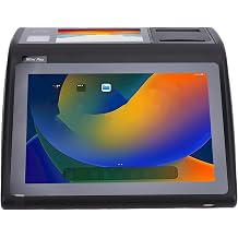 Touch Screen Cash Register, 10 Inch Main & 5 Inch Secondary Dual Screen US Plug