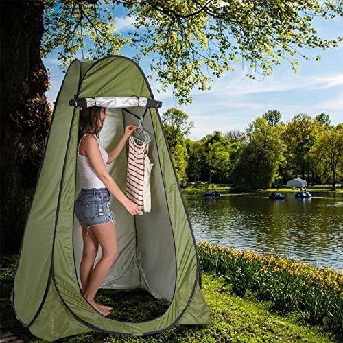 Shower Tent Pop Up Privacy Tents Portable Changing Dressing Room Shelters Room Outdoor Camping Bathroom Toilet Tent With Tote Bag Waterproof For Outdoors Indoors Hiking Beach Sun Shelter Picnic #TOP2