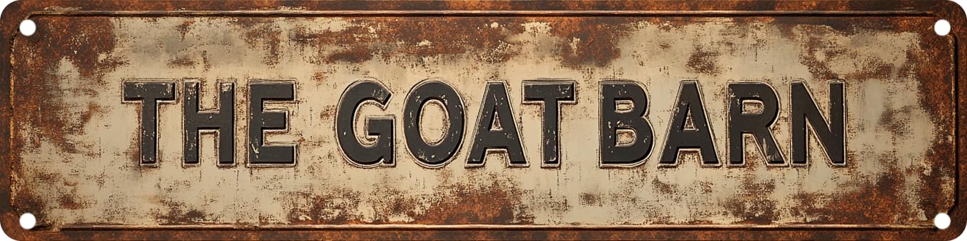 FWBOYSV Goat Barn Sign