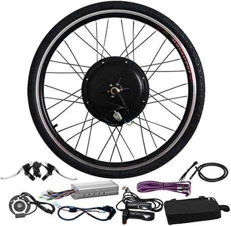 XYEJL Kit Conversione per Bici Elettrica,1000w 48v Ruote Anteriori E  Posteriori Kit Motore del Mozzo 20\