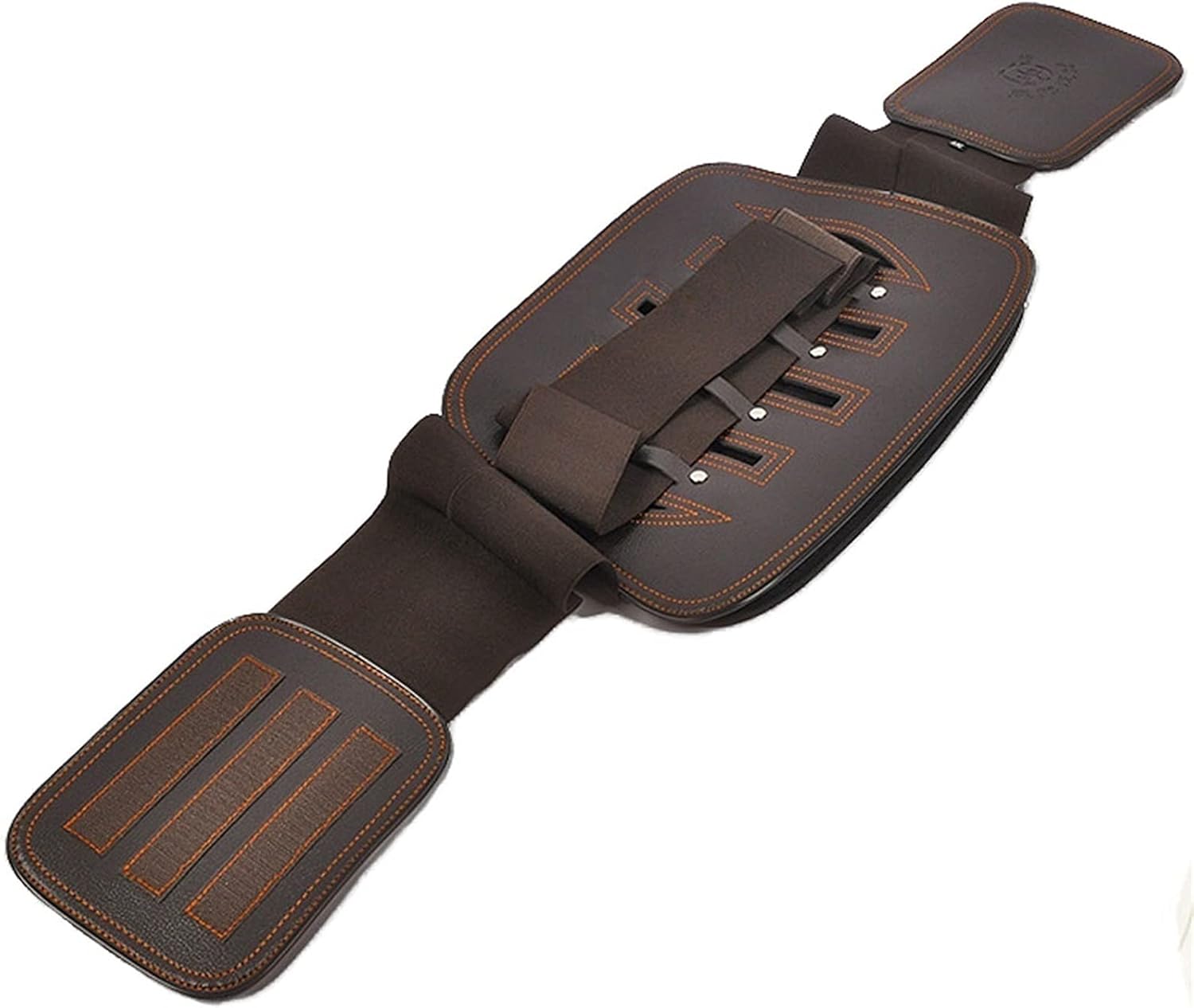 Leather Decorative Belt for Women Wide Elastic Stretch Waist Belt Corset Waistband with Removable Lumbar Pad Waist Support Lumbar Back Brace Belt Support (Size : Small) ()