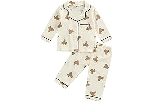 Adorable Bear-Themed Pajamas for a Cozy Night's Sleep