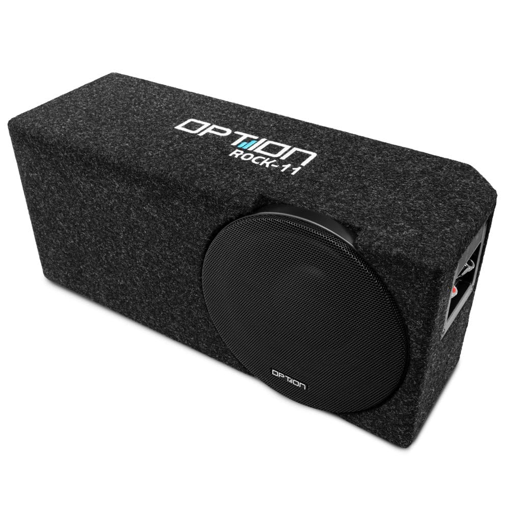 Option Zestaw subwooferów kompatybilny z VW ID.4 (z fabrycznym systemem dźwiękowym H/K) ROCK-11 pasywny subwoofer, 20 cm Bassreflex, 200 W RMS