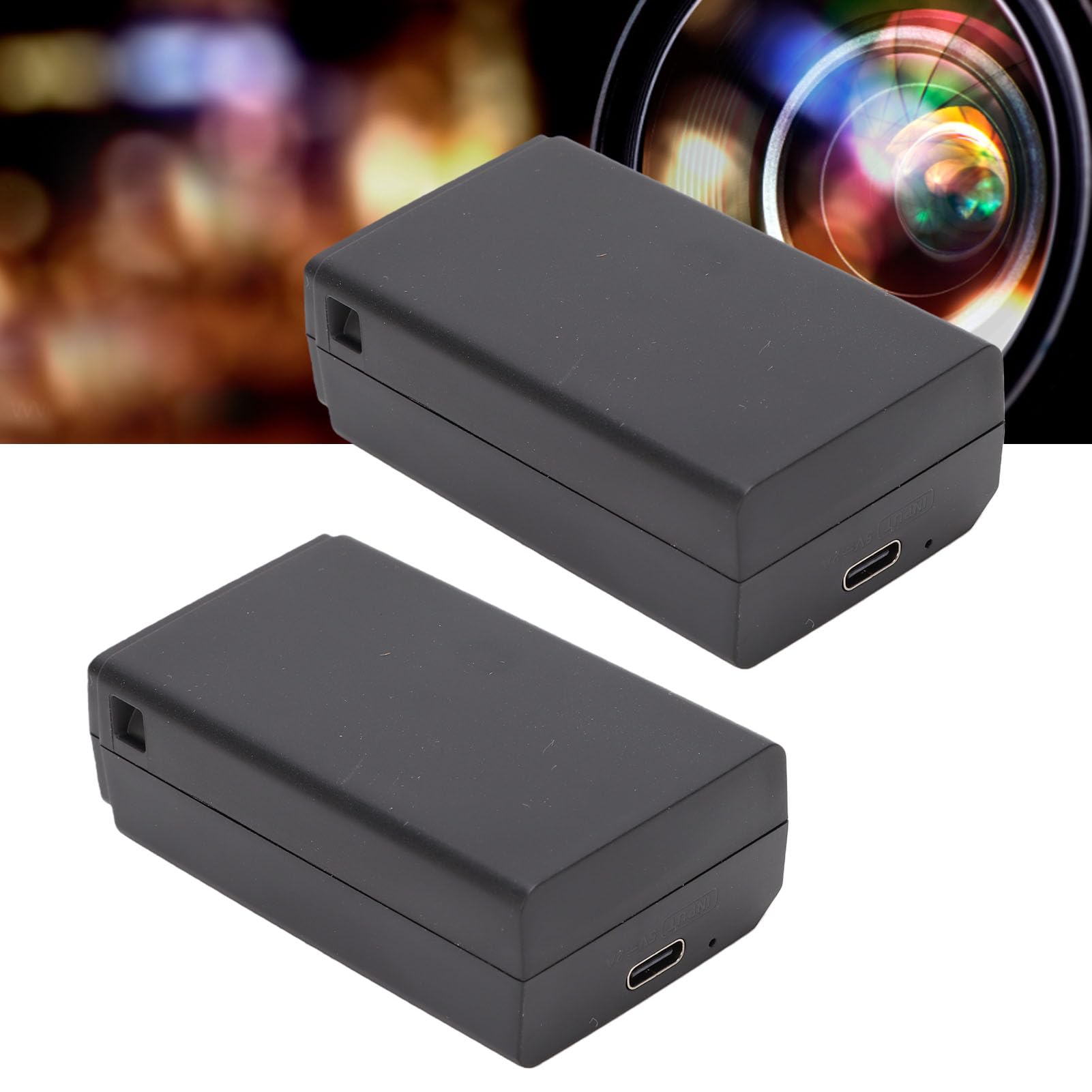 Diyeeni Paquete de 2 Baterías de Flash de Cámara de Iones de Litio de 3500 MAh, para V1 V1Pro V850II V860II V860III AD100 Pro con Reemplazo de Flashes de Cámara