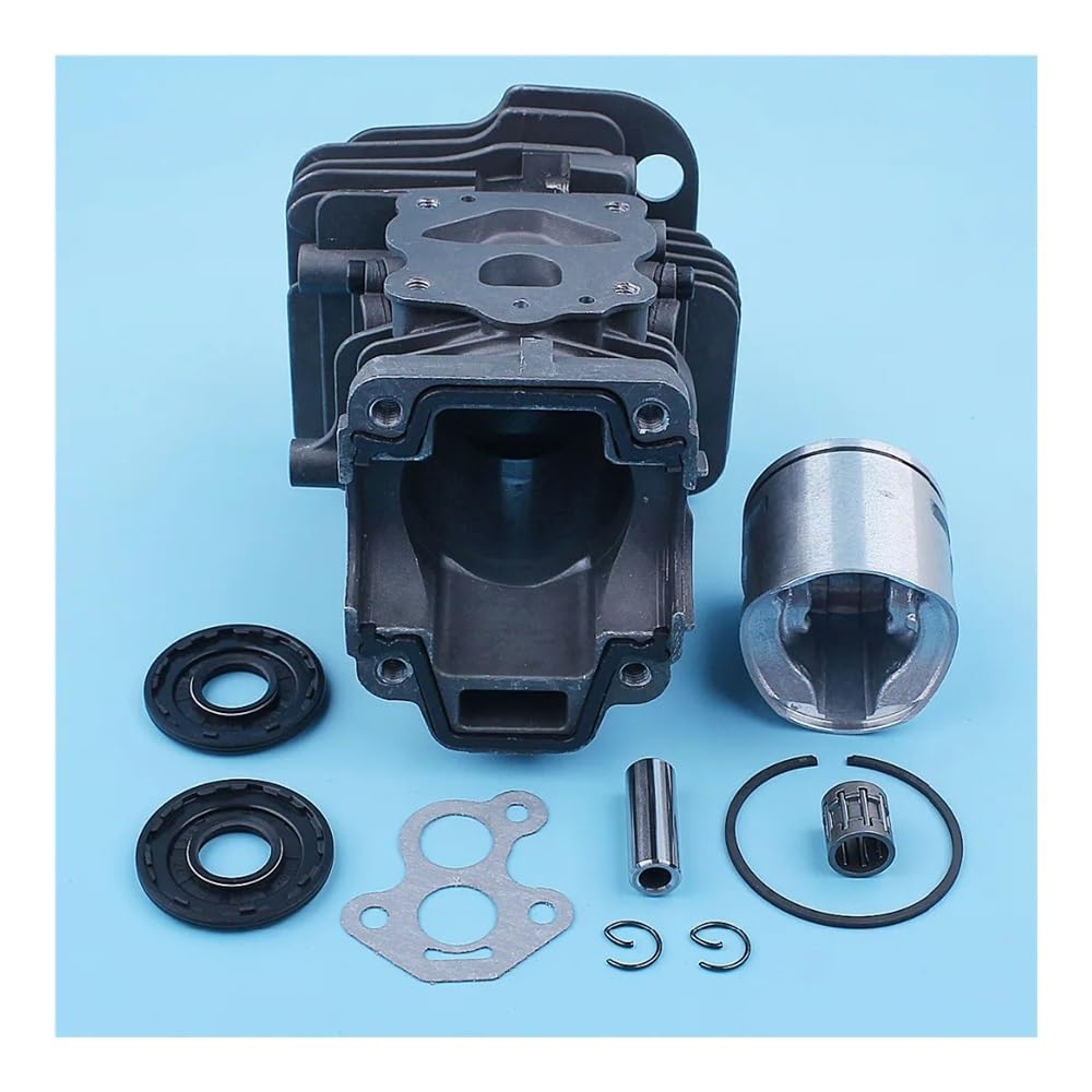 strony Zestaw uszczelek tłoka cylindra 44 mm do korby pasuje do piły łańcuchowej H 450 R 445 445e N części zamienne do łożysk igiełkowych platerowanych