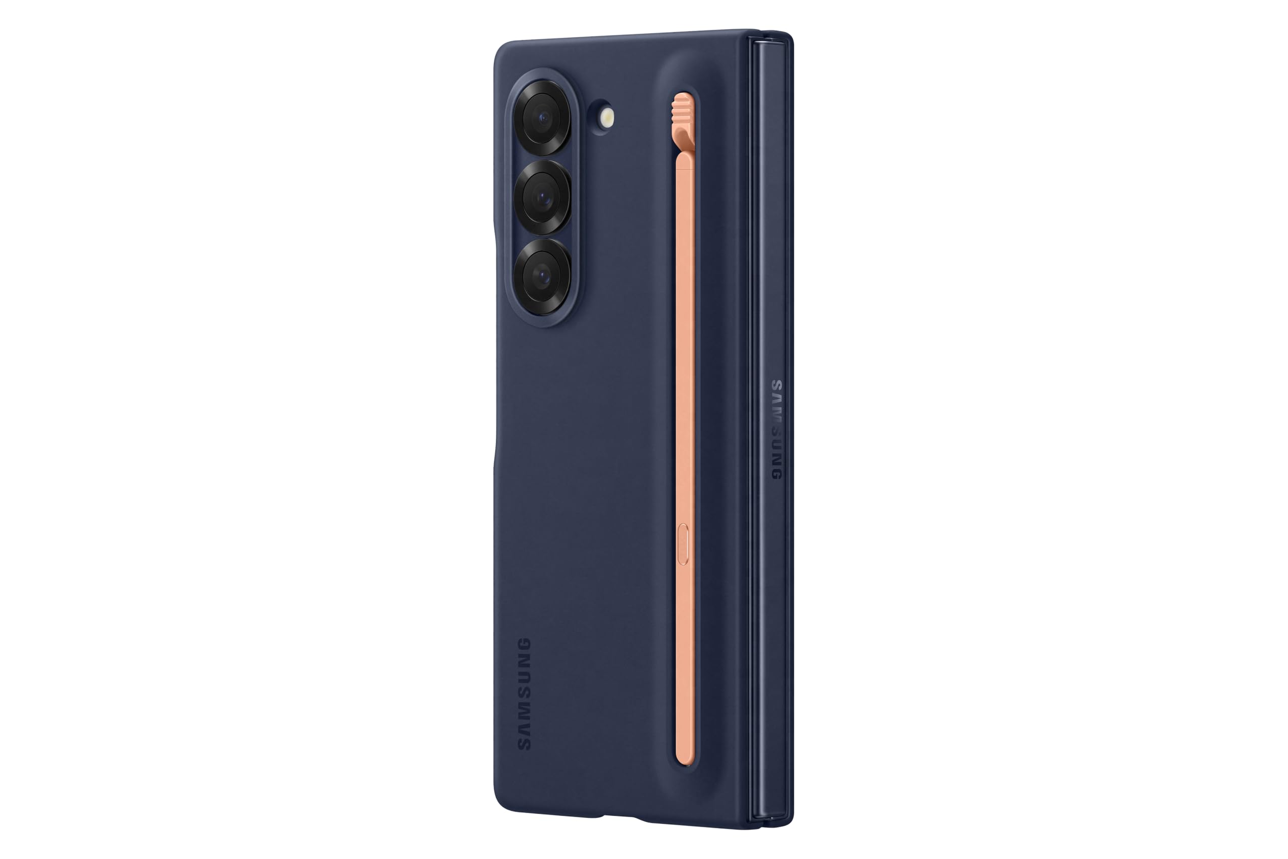 Samsung S Pen Case EF-OF95P für das Galaxy Z Fold6 | Smartphone Cover, Handy-Hülle inklusive S Pen und Ersatzspitzen, Schutz Case, stoßfest, Navy