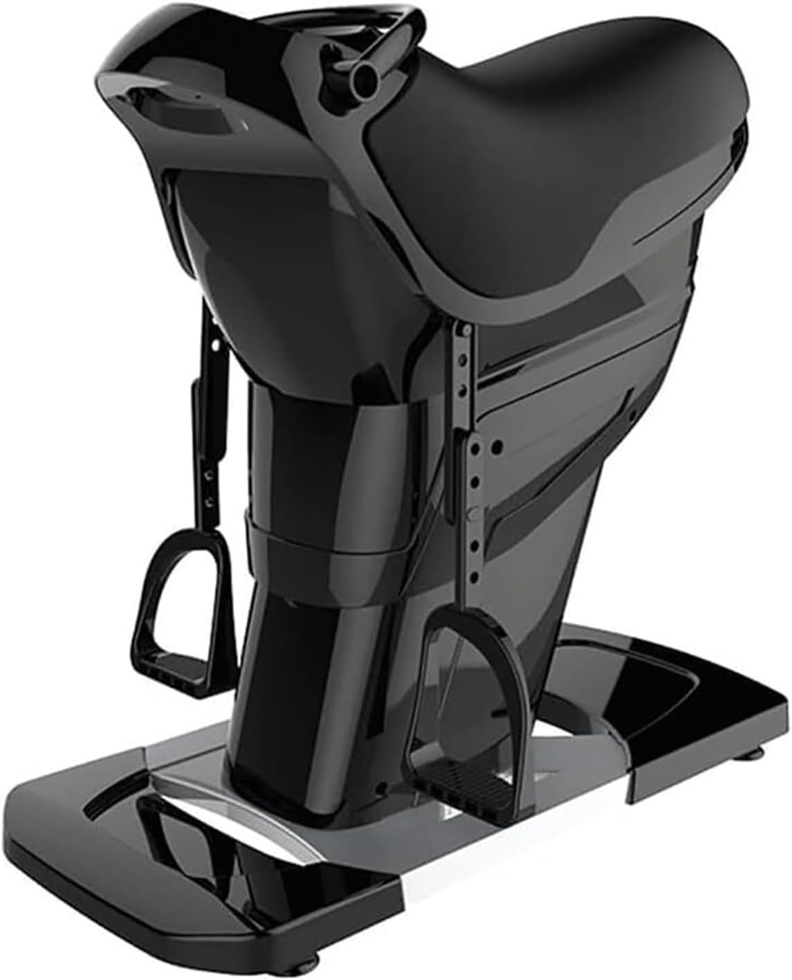 Electric Horse Riding Machine, Indoors Vibration Platform, Home Gym & Legs Workout Equipment, Plug-in Squat Exercise Workout Station