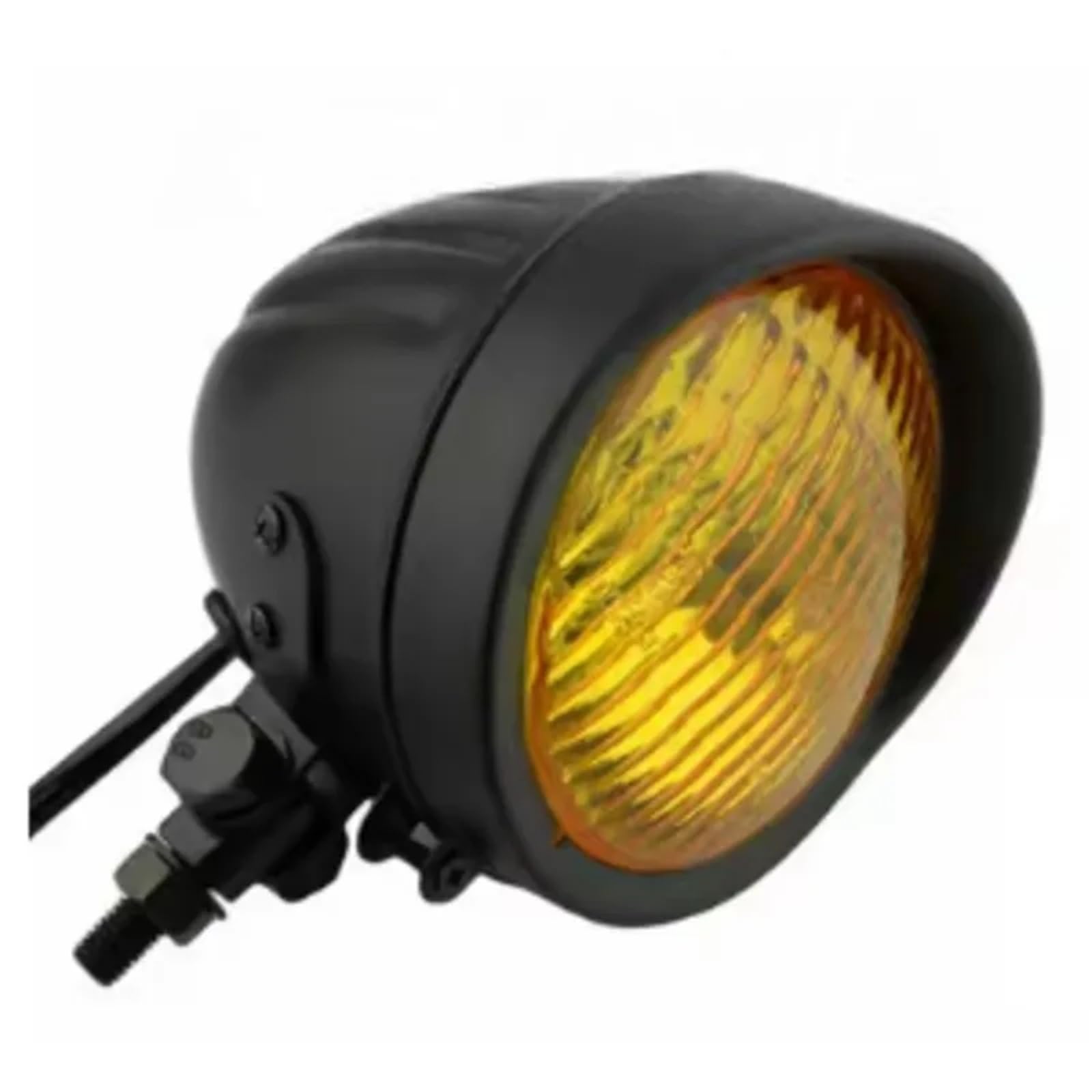 Reflektory motocyklowe H4 Halogenowy reflektor motocyklowy Wysoki/niski reflektor do niestandardowego Softail Dyna Cruiser Bobber Hopper Sportster Dirt Bike przednie światła