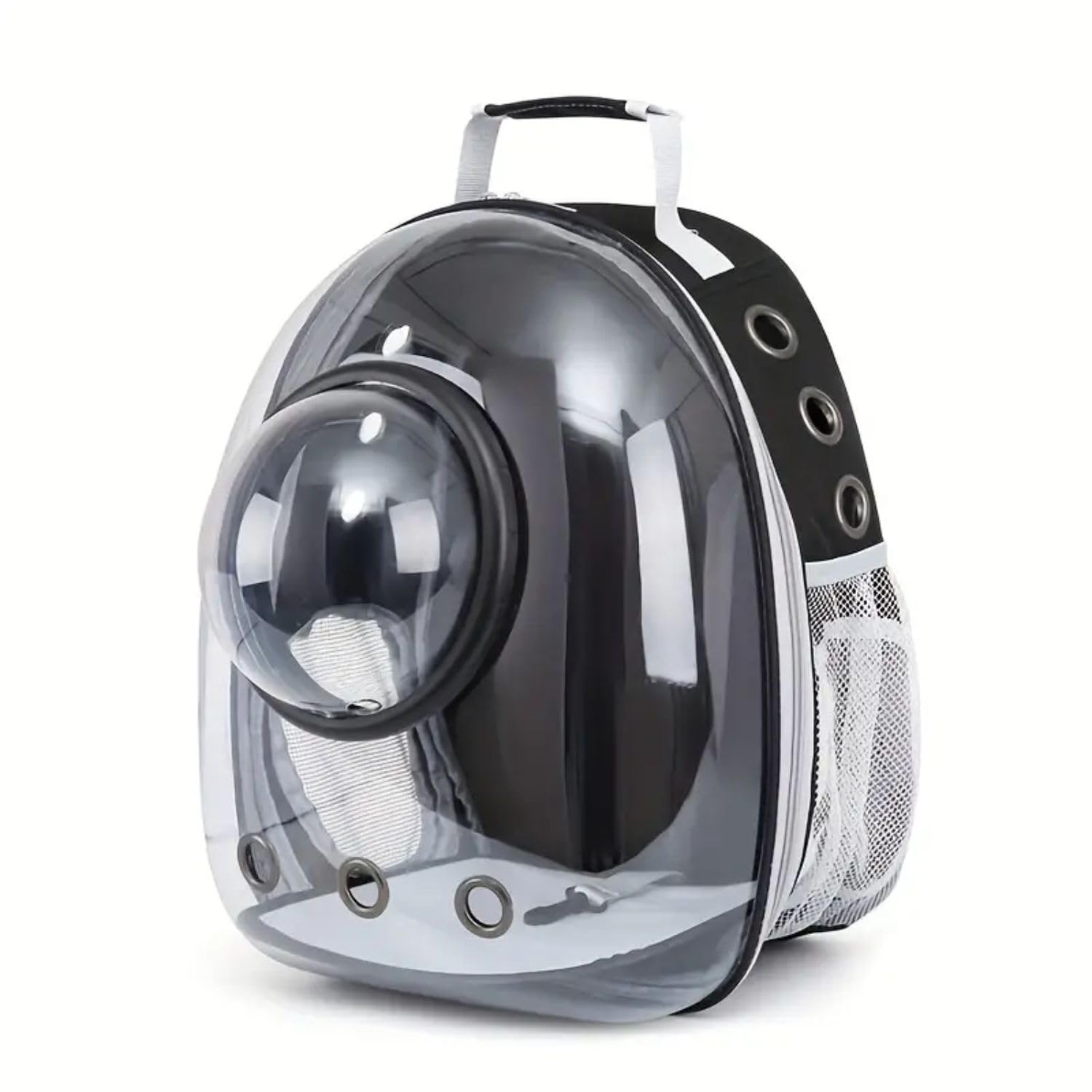 Petzlifeworld Astronaut Transparent Space Bubble Portable Pet Backpack Travel Carrier, Convenient Travel for Small Dog and Cat | Waterproof, Comfortable and Breathable (Black) (B0CRTRS1Z4) Amazon Price History, Amazon Price Tracker