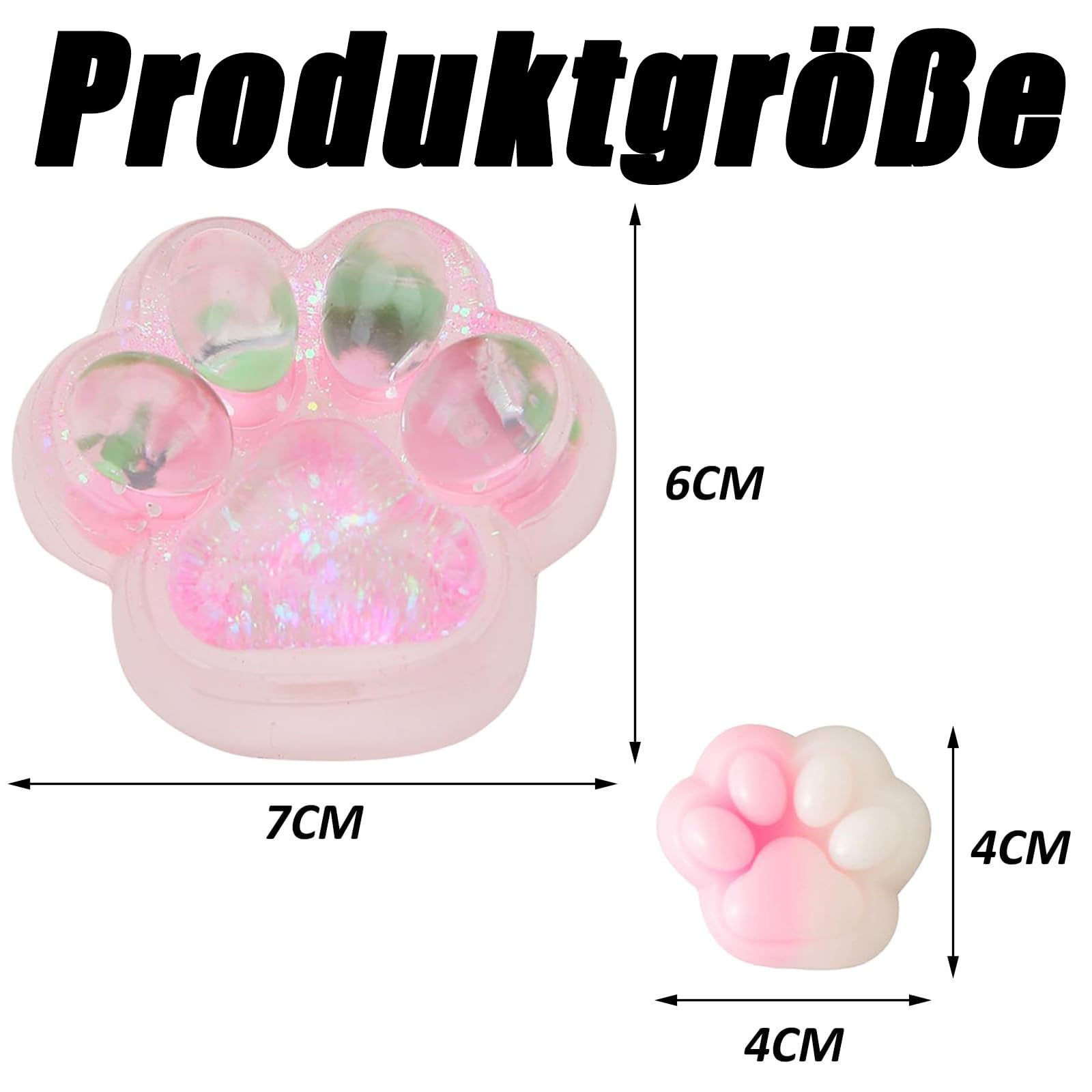 Squishy Zampa Di Gatto Gigante - Giocattolo Antistress Per Bambini E Adulti