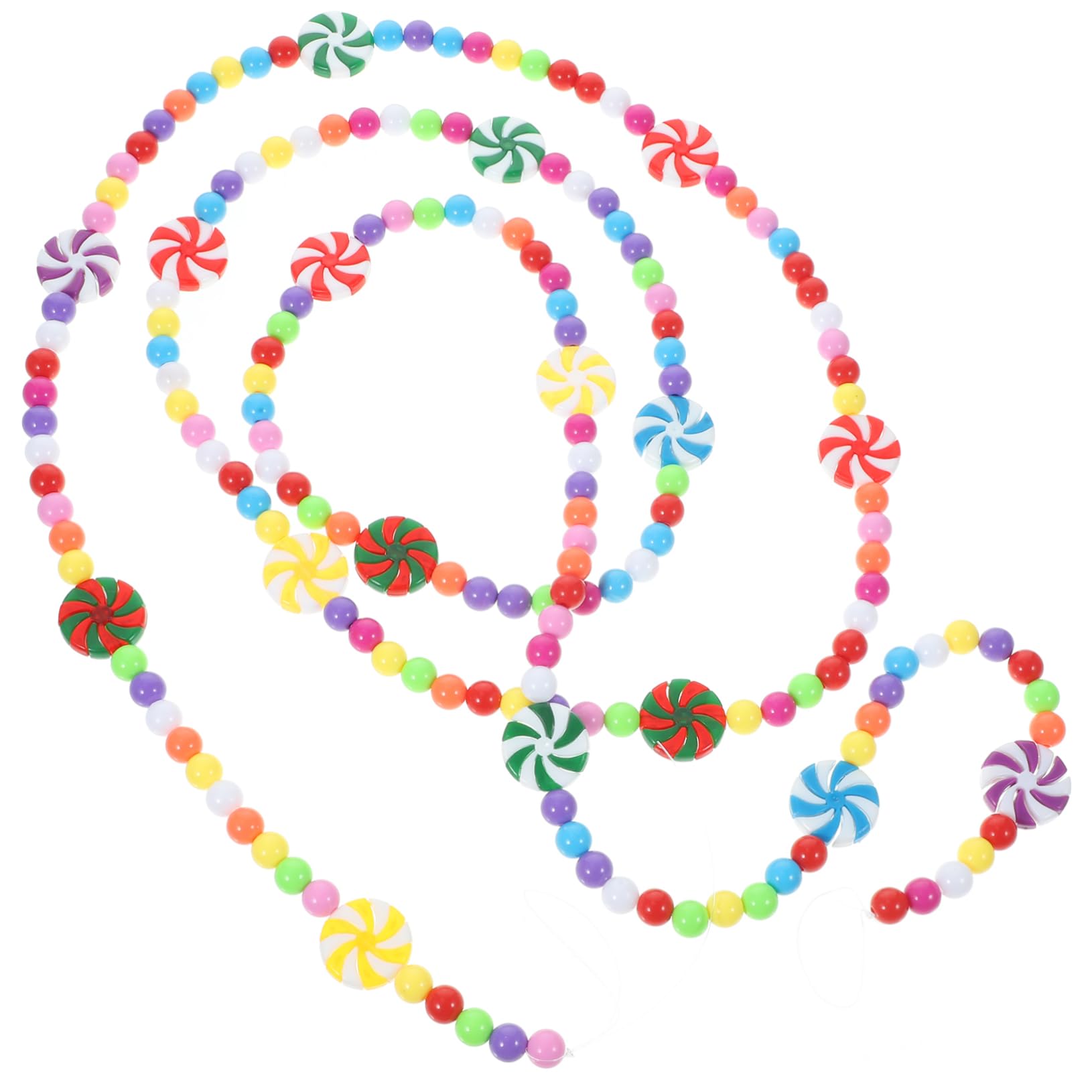 Zerodeko 5 Stück Süßigkeitsanhänger aus Perlen Christbaum anhänger christbaumanhänger Christmas-Decorations Streamer Dekorationen Lebkuchen Weihnachtsdekoration Weihnachtsbaum Plastik