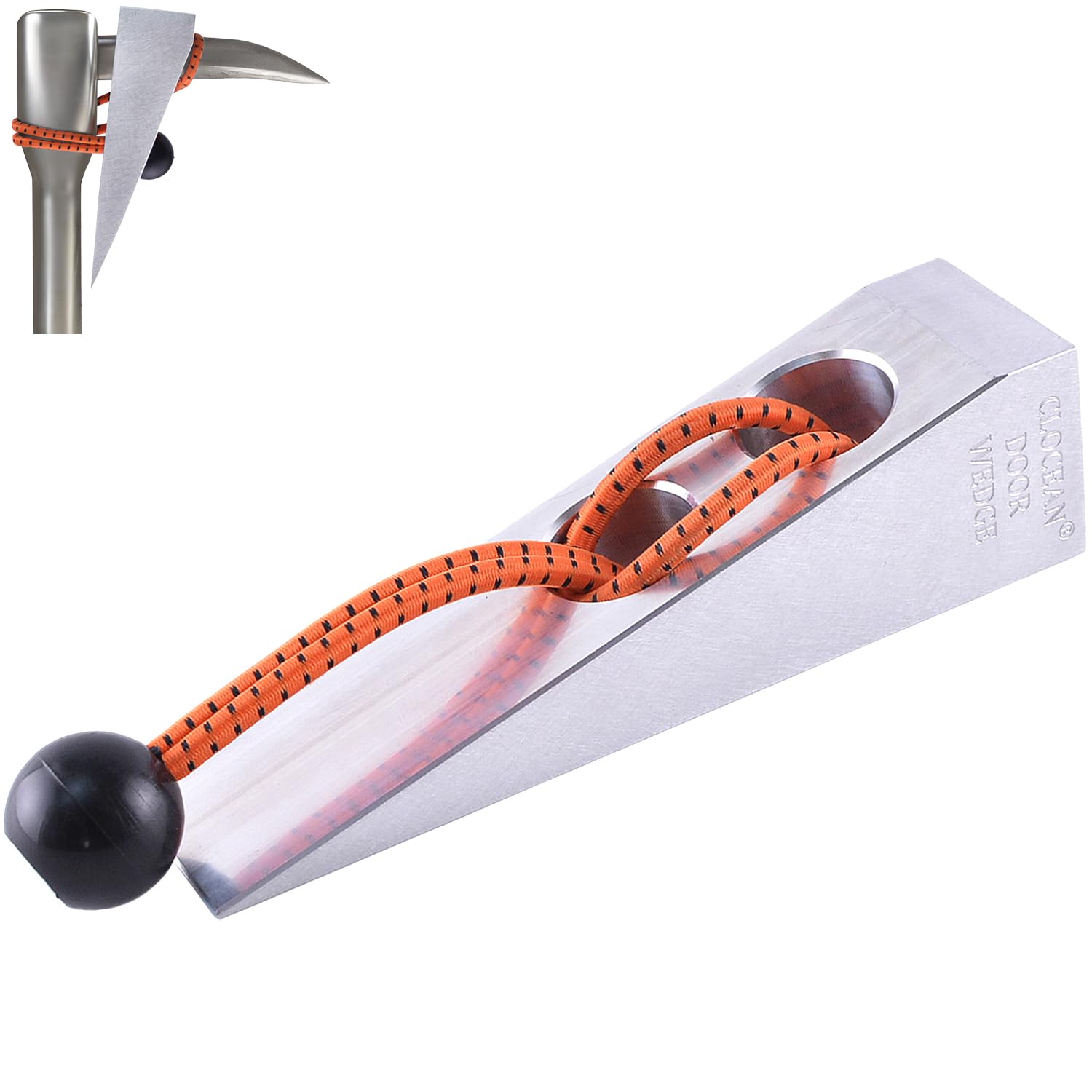 未使用　Fire Express Wedge 120X Firefighter Aluminum Wedge with Bungee Cord, Durable and Handy