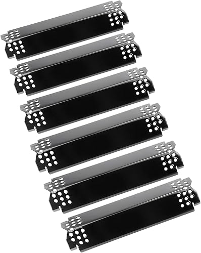 Barbqtime Piezas de repuesto de placas de calor para parrilla Nexgrill, tiendas de campaña de calor de acero porcelánico para parrilla de gas Home