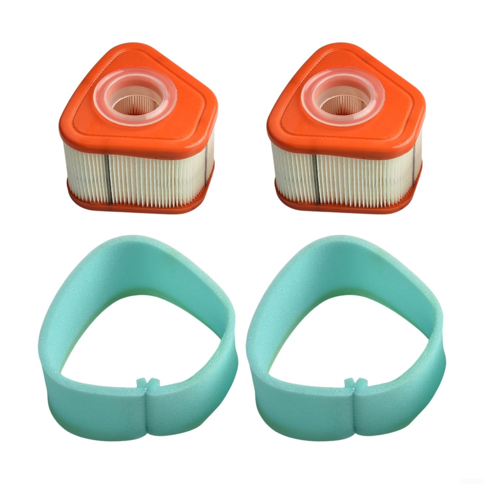Air Filter Twin Pack Compatible with 595853, 597265, 115P02, 115P05, 123P07, 123P0B, 123P32, 125P02 for Maintaining Clean Air Flow in Enclosed Spaces