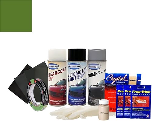 Vista 648 de Pintura de retoque automotriz en aerosol para Mazda Miata - Sunlight Silver Metallic Clearcoat 22V - Color+Paquete Clearcoat