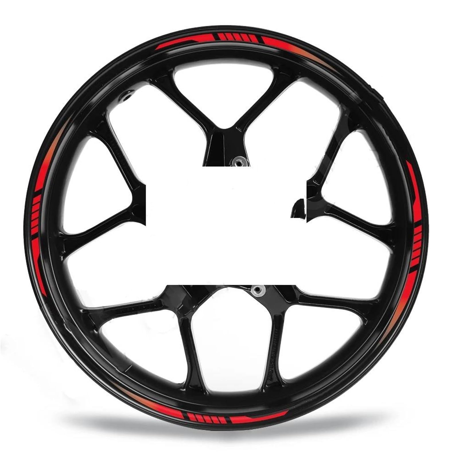 Motorcycle Wheel Sticker Decal for WR250R WR250F WR450F WR 250R 250F 450F 21/18 Motorcycle Wheel Sticker Decal Reflective Motocross Rim Stripe Tape(Front 21 Rear 18B)
