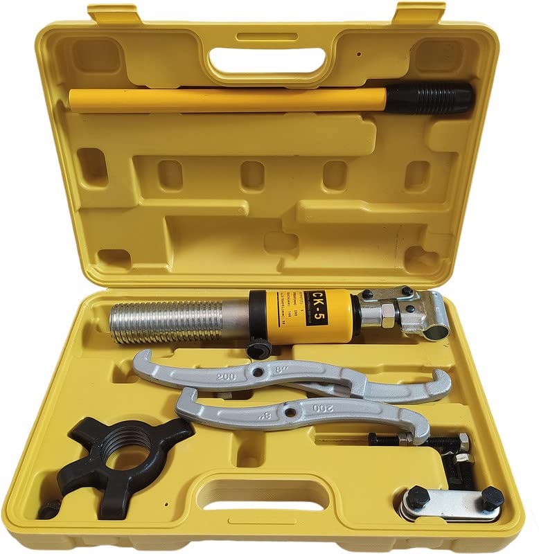 Image of Inditrust 5 Ton Hydraulic Puller Automotive Tool Wheel Bearing Pulling Separator Kit Bearing Hub Puller Garage Tooling Bearing pullers Lever Tool