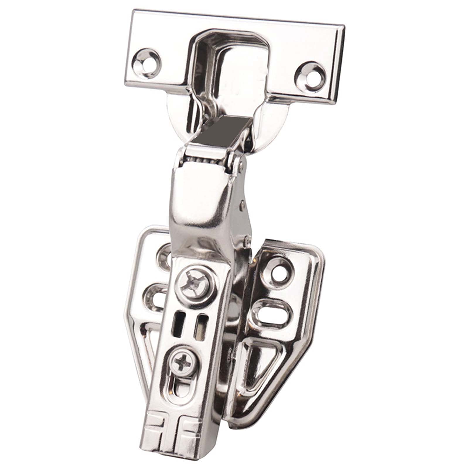 Nvsfzgiyg One Color 6Pcs Cabinet Hinges, Door Hinge Hydraulic Rustproof And Corrosion Resistant Easy Installation For Home Kitchen Bathroom,Big Bend