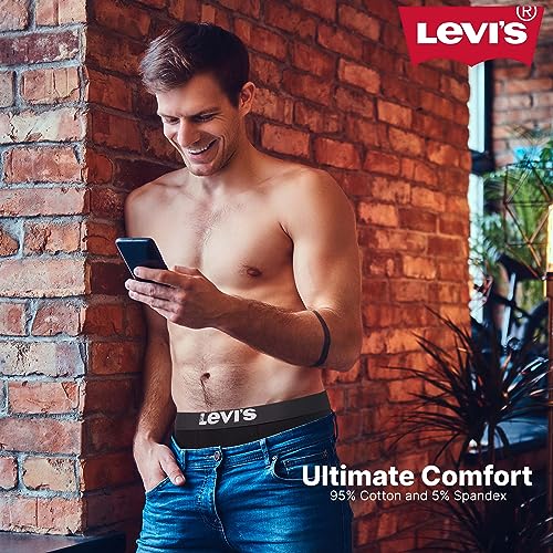 Levi's Mens Underwear 7 Pack Mens Boxer Briefs for Men Cotton Stretch3