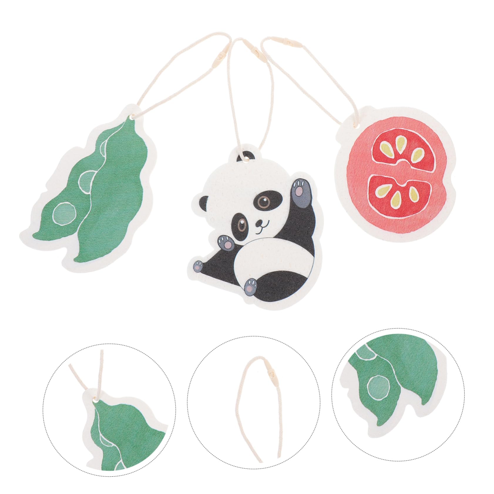 Ipetboom 30piezas Esponjas De Limpieza Divertidas Forma De Cartoon para Fregar Esponjas De Cocina para Limpieza De Utensilios y Baño Reutilizables y Eficaces Eliminación De Grasas y