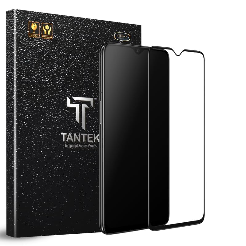 Image of TitanGuard Tempered Glass Screen Protector Guard for OnePlus 7T (6.55 Inch) - 9H Hardness, Military Grade, Anti-Static, Easy Installation Kit - 1 PACK