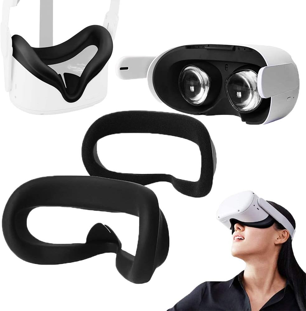 Sweat Proof Silicone VR Cover for Oculus Quest Bahrain Ubuy