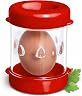 The Negg Boiled Egg Peeler - Red thumbnail 1