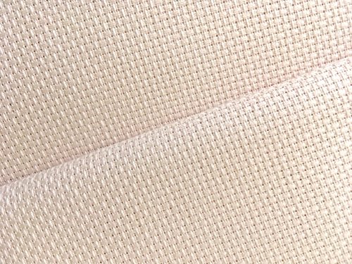 Ivory/Cream 11 Count Aida Cross Stitch Fabric 50 x 85 cm