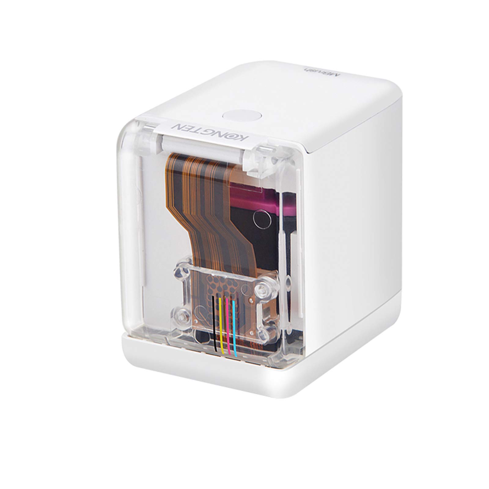 MBrush Handheld Portable Inkjet Printer 1200dpi with Ink Cartridge APP for Customized Text Number Code Label Symbol Pattern Barcode