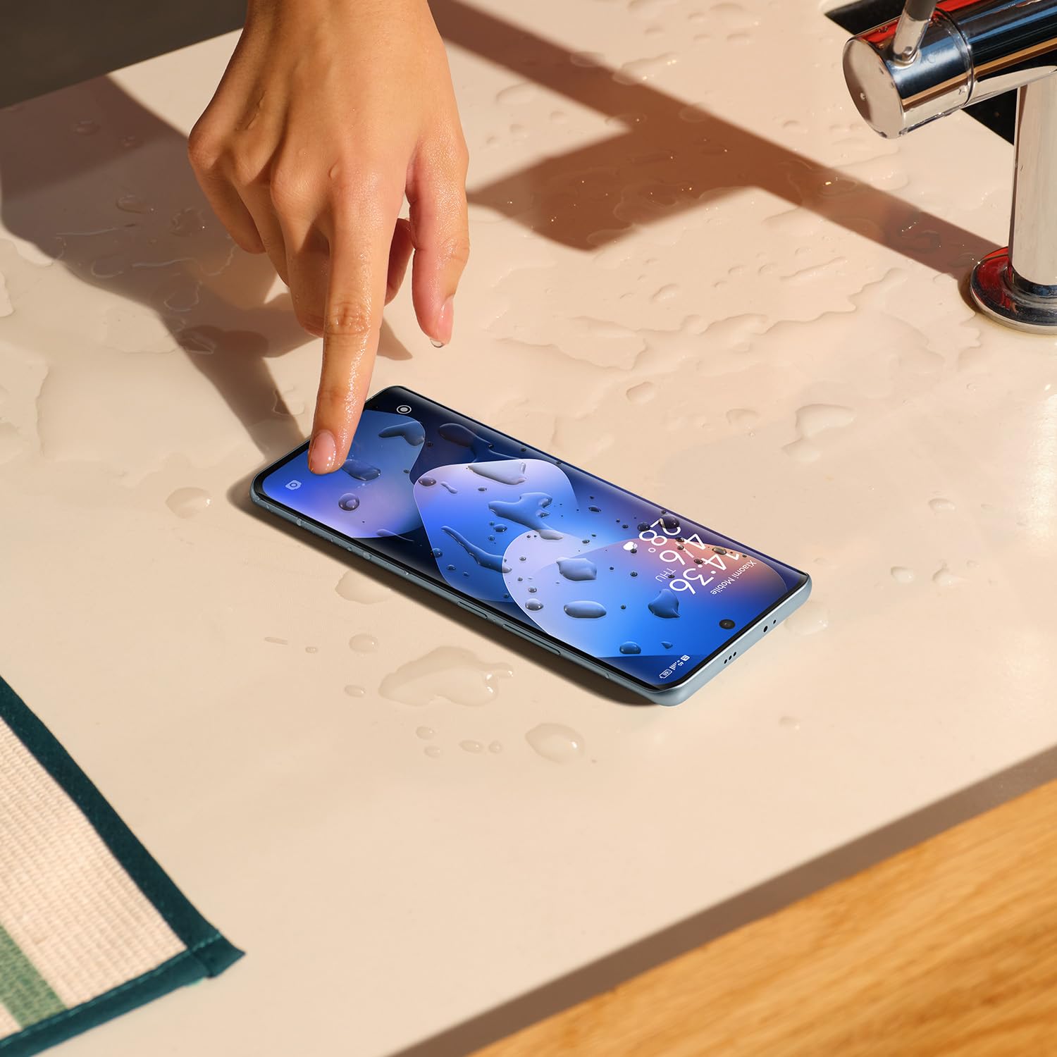 XIAOMI Redmi Note 15 Smartphone (8+256 GB) – Handy mit Android, 6000-mAh-Akku, wassergeschützt, 108-MP-Kamera, 6,77" FHD+ Display, Forest Green, 2 Jahre Garantie