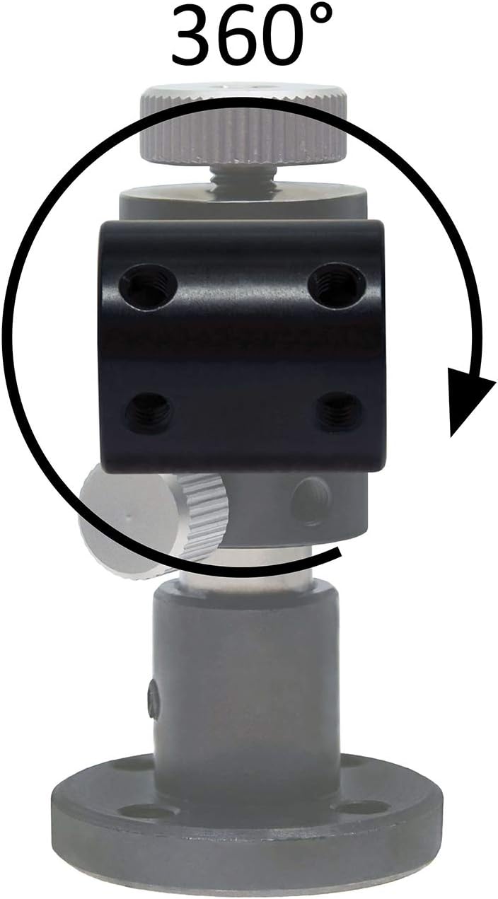 QLM-1125 Laser Module Mount Holder, 6mm to 12.5mm, New tighten screws!