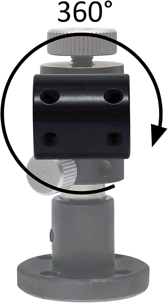 QLM-1125 Laser Module Mount Holder, 6mm to 12.5mm, New tighten screws!