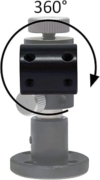 QLM-1125 Laser Module Mount Holder, 6mm to 12.5mm, New tighten screws!