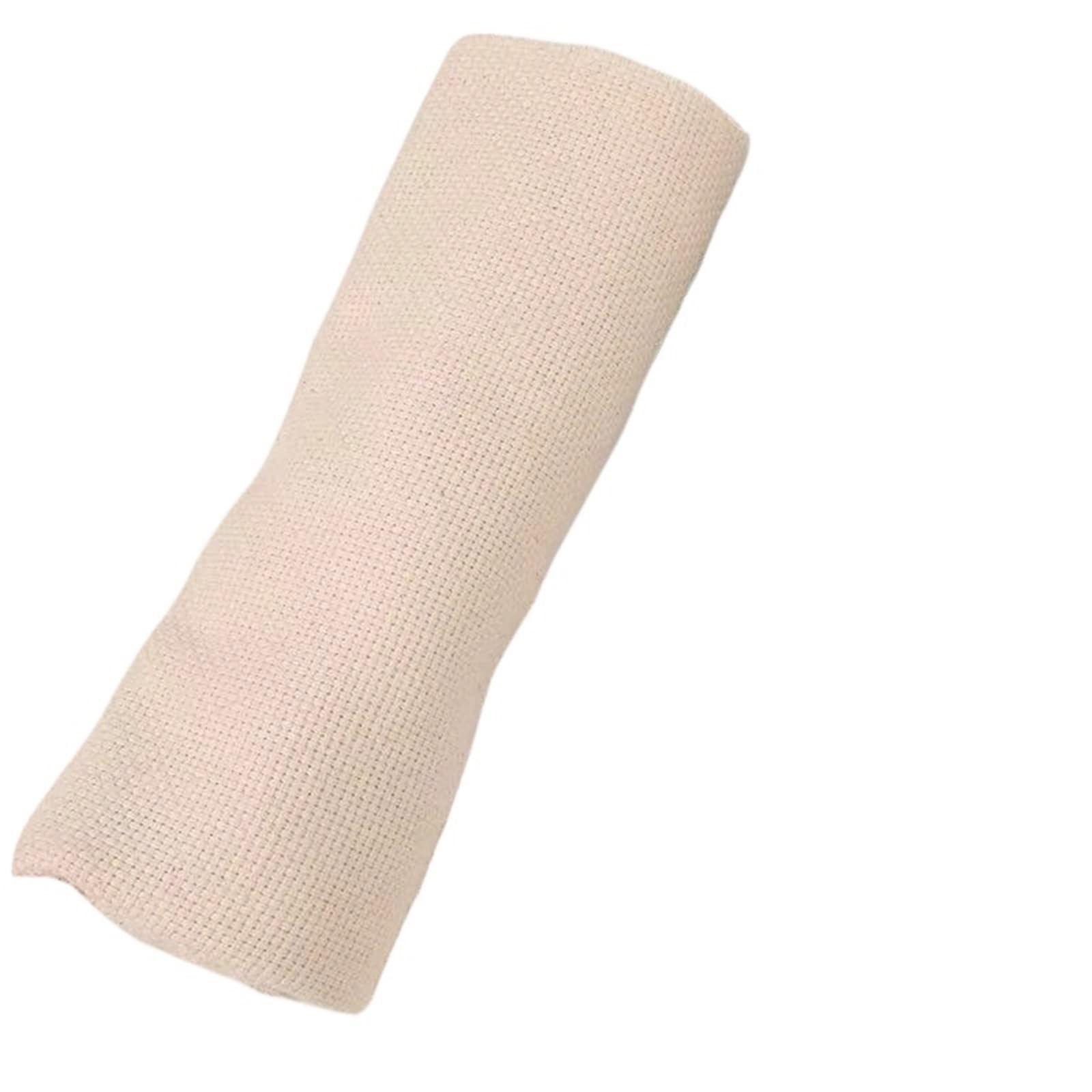 Punch Needle Craft Cloth Cotton Embroidery Needlework Fabric DIY Pen Handmade Crafts Accessory(50 * 50cm)