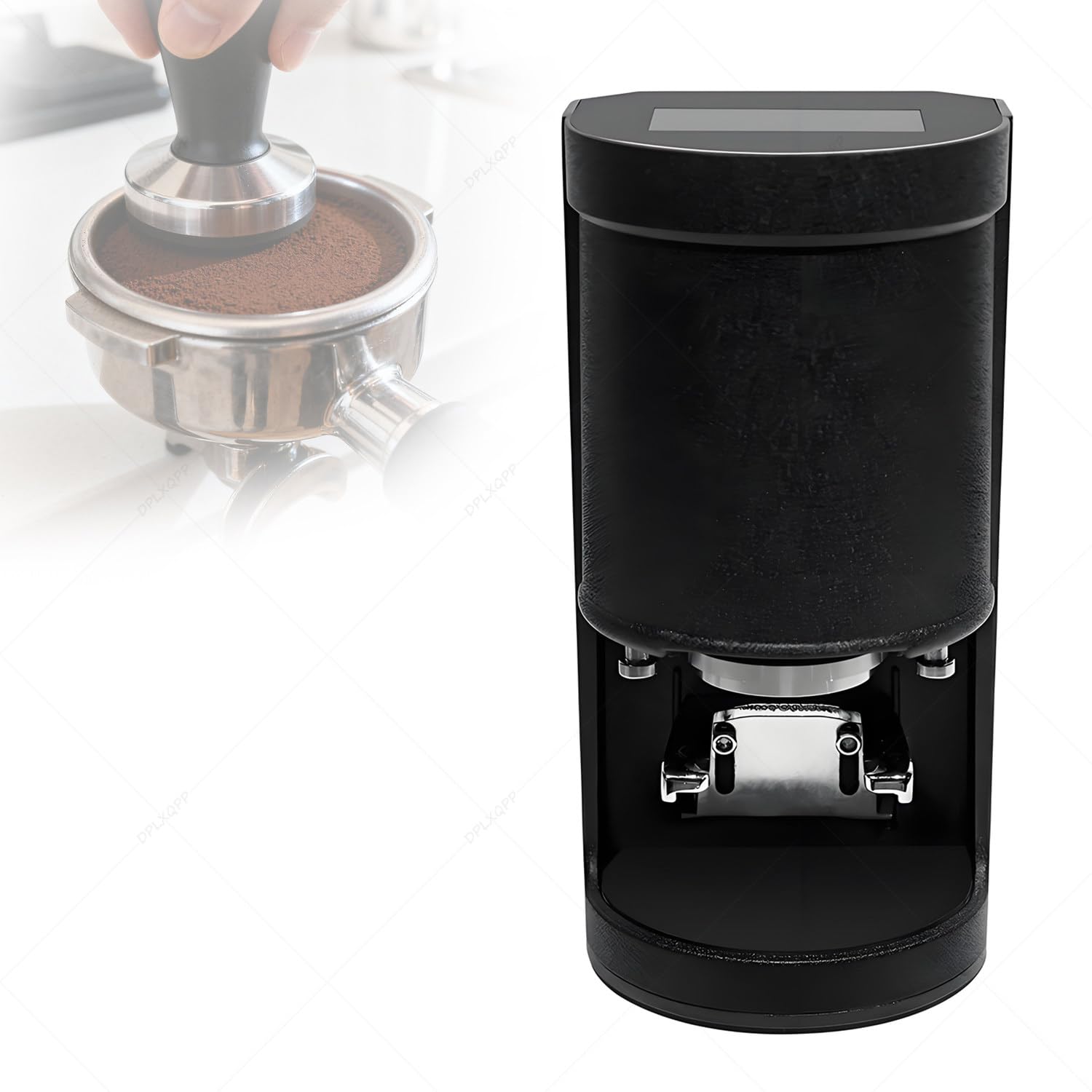 Tamper automatico Espresso 58mm, controllo touchscreen, pressione regolabile e cicli di tamponamento, forza costante per estrazione costante, manomissione caffè elettrico di grado commerciale