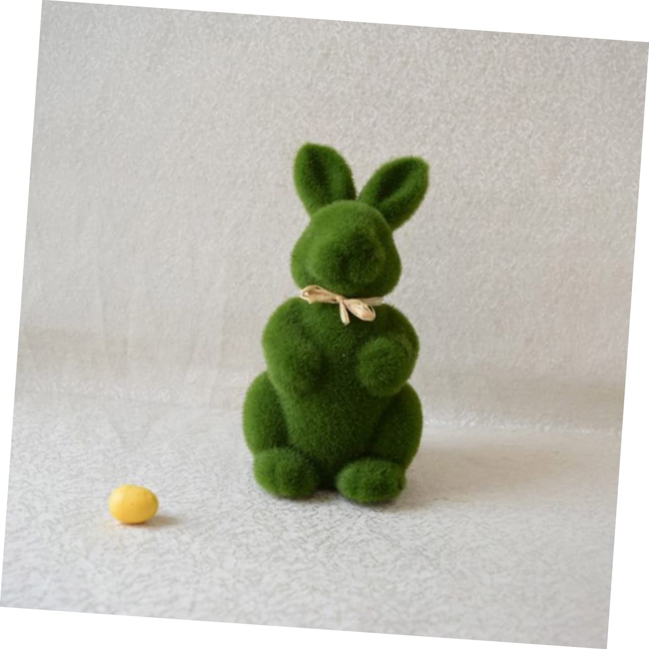 IMIKEYA 8 Pcs Lapin De Pâques Mousse Lapin Figurines Décor Floqué Mini Debout Figurine Accessoires Flocage Photo Ornement Peluche Faux Animal Enfant Mousse