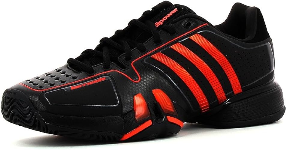 Adidas Adipower Barricade Tennis Shoe Men, Mens, V23752, black Amazon