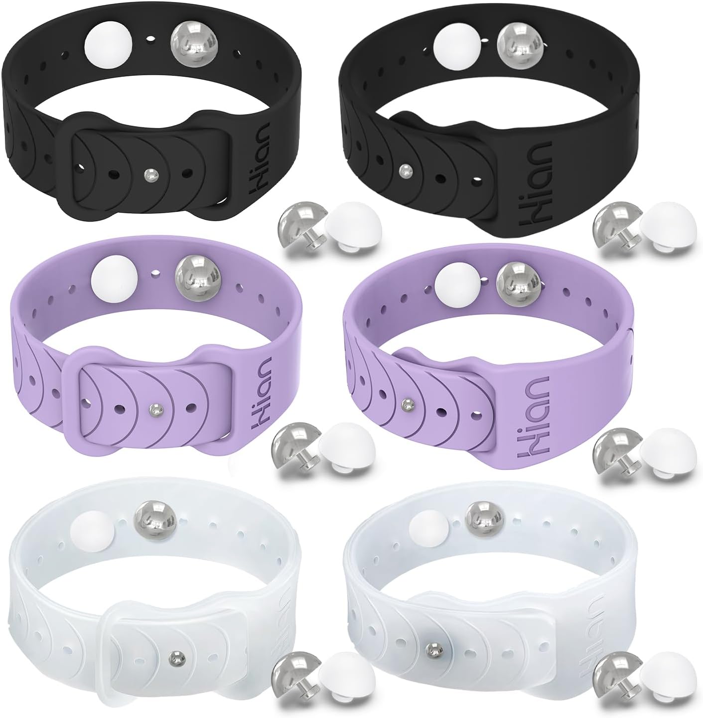 Motion Sickness Bracelets Wristband Sea Sickness for Adult Kids & Pregnant Women, Acupressure Anti Nausea Wristbands for Car Sea Air Cruise Travel Sickness, Relief Motion/Morning Sickness - 3 Pairs