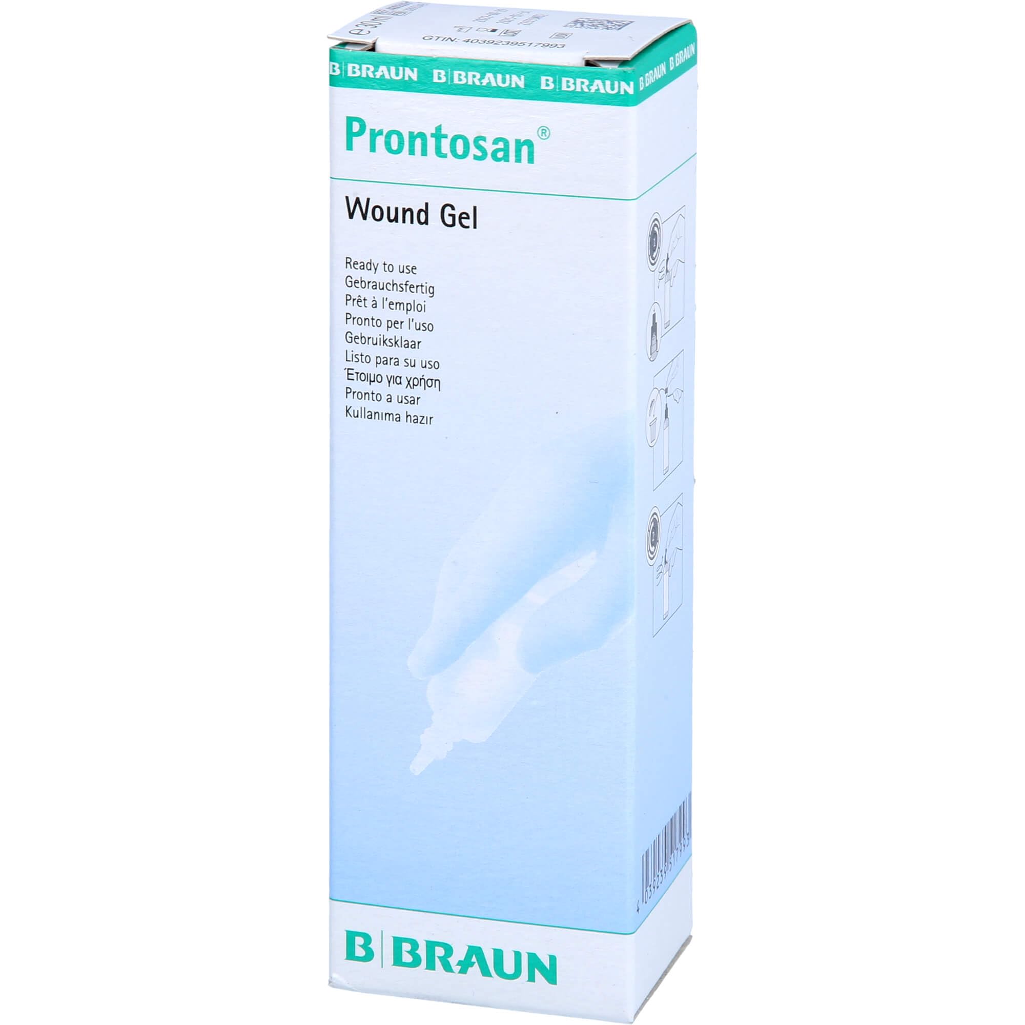 PRONTOSAN Wound Gel 30ml (1 x 30ml) by B.BRAUN MILANO SpA