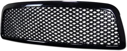 7422446290297 Compatible With 2009-2012 Dodge Ram 1500 Glossy Black Mesh Front Bumper Grill Grille