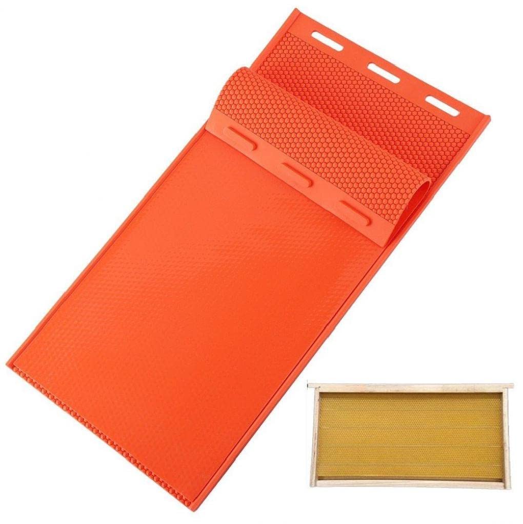 Moule de feuille de cire d'abeille souple pour un démoulage facile sans déchirure