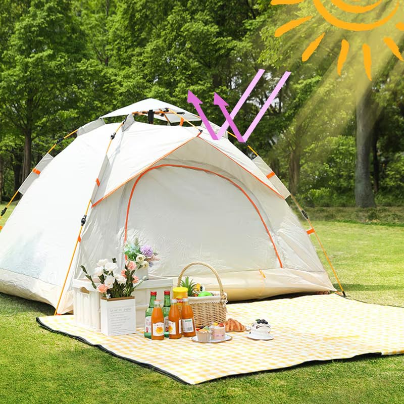 Carpa instantánea pop-up para camping 2-3 personas miniatura 6