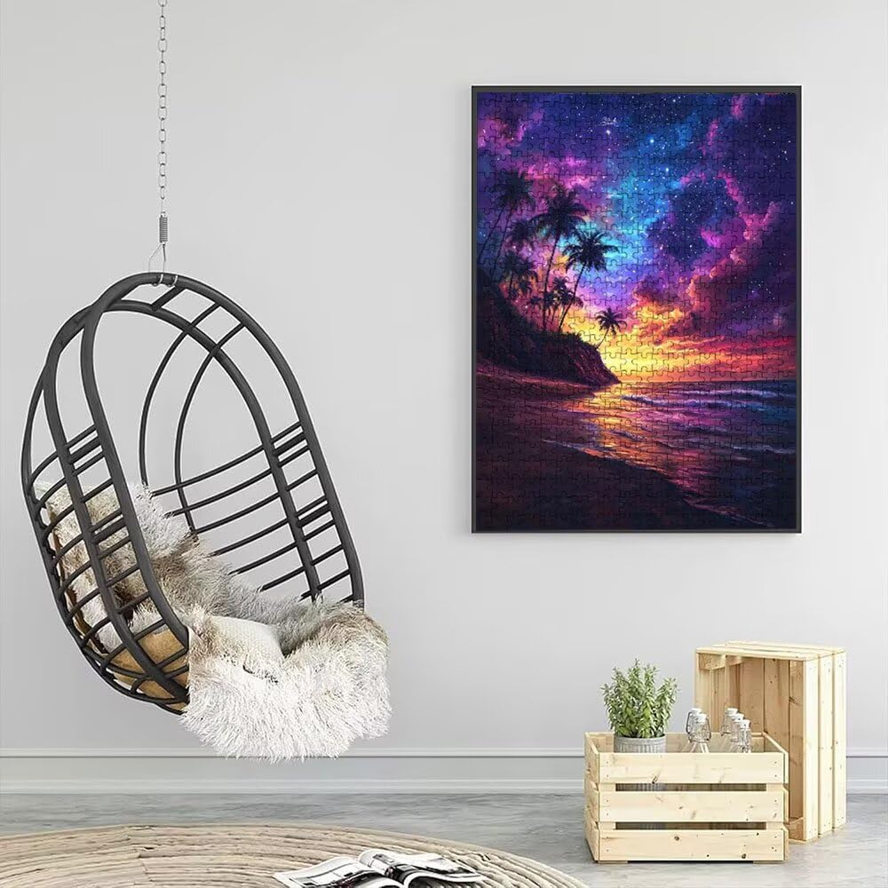 Puzzle 5000 elementów, puzzle dla dorosłych artystyczna plaża sen, puzzle gra, drewniane układanki, niemożliwe klasyczne układanki, do gry edukacyjnej wyzwanie zabawki, układanki rodzinne DX0YL5-702