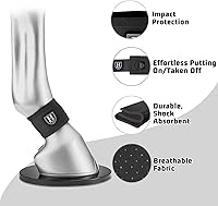 Vista 19 de Harrison Howard Envolturas de pastern para caballo vendidas en pares de estrellas