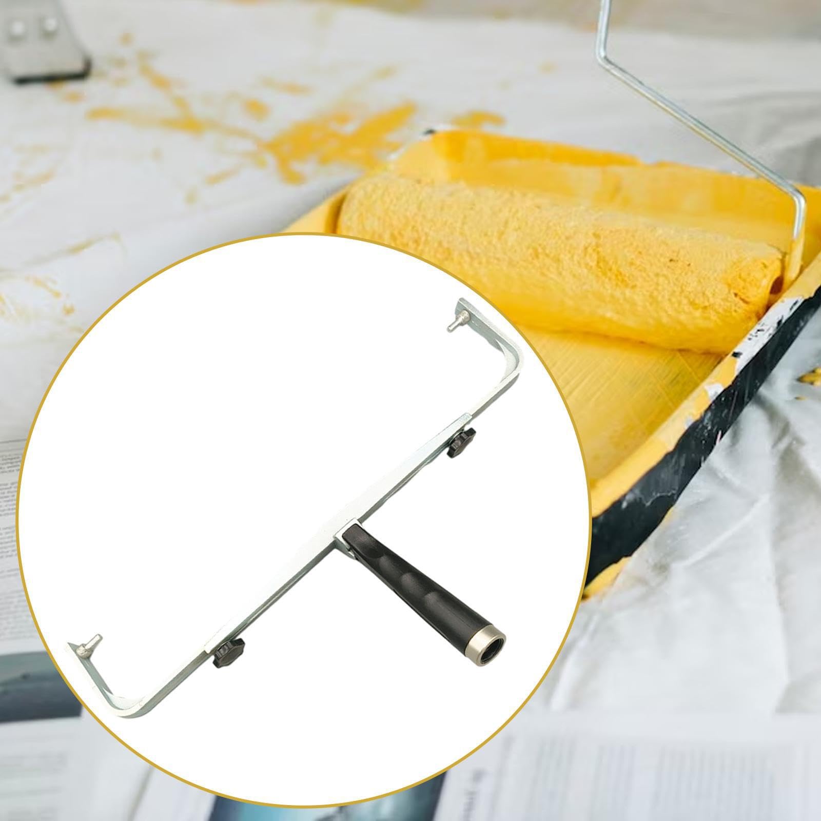 M de pintura flessibile de 45 cm liro y resistente de aluminio accesorio para rodillo y brocha ideal para pintar paredes sin clicaces y lograr un acabado profesal.