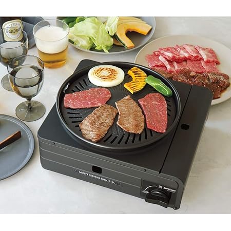 Amazon Co Jp イワタニ マルチスモークレスグリル 自宅で焼き肉三昧 772202 ホーム キッチン