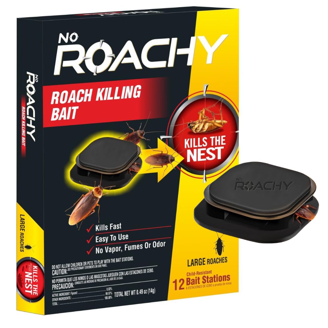 Natural Cockroach Killer for Kitchens, Bathrooms, and Cabinets, Eco-Friendly Home Remedy for Indoor Cockroach Control, Cockroach Bait, Cockroach Gel (12)