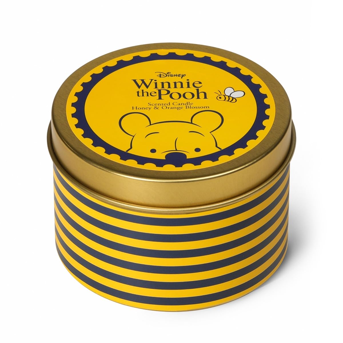 Disney Winnie the Pooh Honey & Orange Blossom Scented Candle Medium Yellow